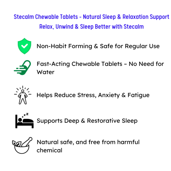 Natural Sleep Aid Chewable Tablets