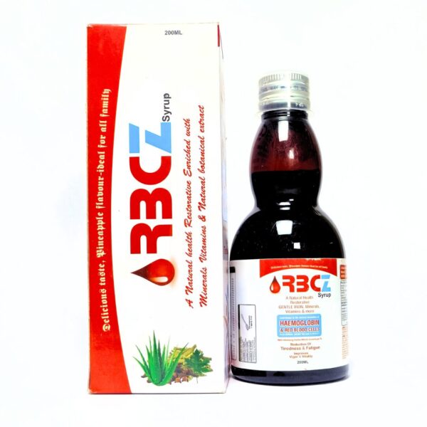 RBCZ Syrup: Ayurvedic Blood Purifier & Multivitamin-Multimineral Syrup