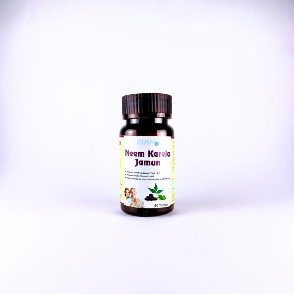 NEEM KARELA JAMUN Tablets – Natural Support for Blood Sugar & 0verall Wellness