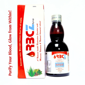 RBCZ health restorative syrup 200ml gentle iron minerals and vitamins for hemoglobin and energy support