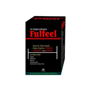 Fulfeel Herbal Power Capsule with Shilajit, Safed Musli, Black Musli & Ashwagandha for Strength and Stamina
